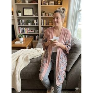 Jovie Duster One‎ Size Made In Australia Embroidery And Polyester.  Casual,...